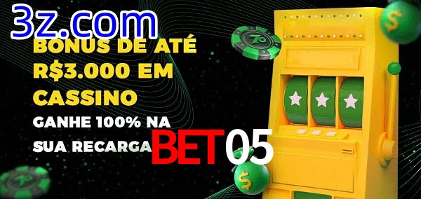 Bet05 melhor bônus de depósito